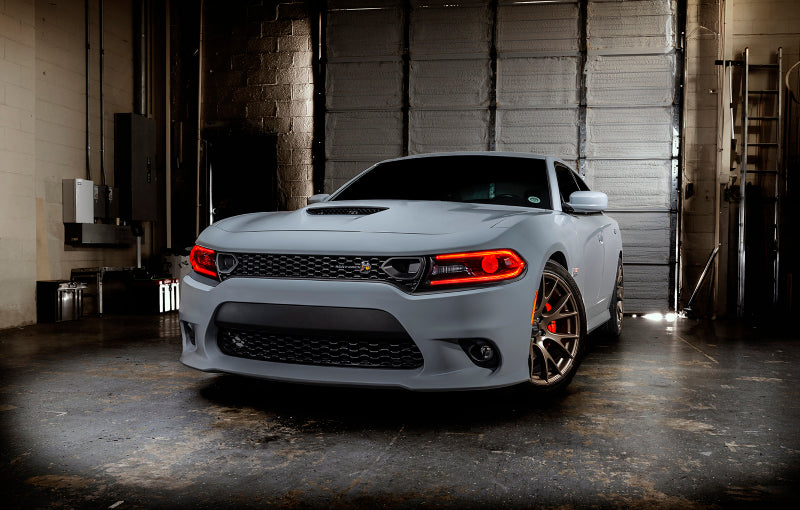 Oracle 15-21 Dodge Charger RGB+W DRL Headlight DRL Upgrade Kit - ColorSHIFT