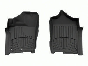 WeatherTech 17-23 Nissan Titan CC & 17-20 XD Crew Cab Front FloorLiner HP - Black