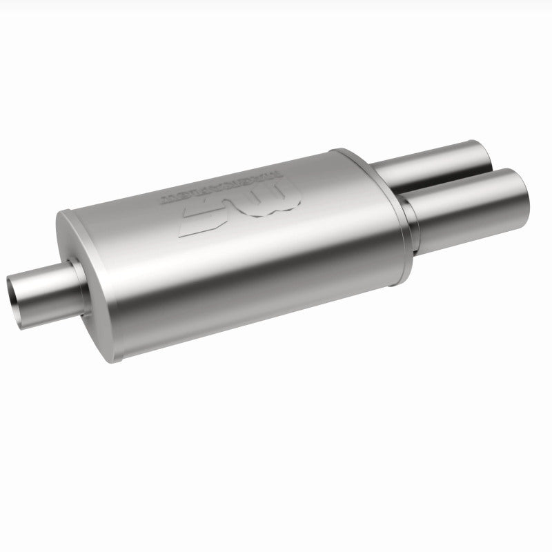 MagnaFlow Muffler W/Tip Mag SS 14X5X8 2.25/3