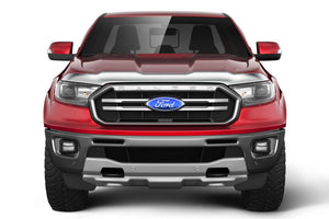 Husky Liners 19-23 Ford Ranger Aeroskin Hood Protector - Chrome