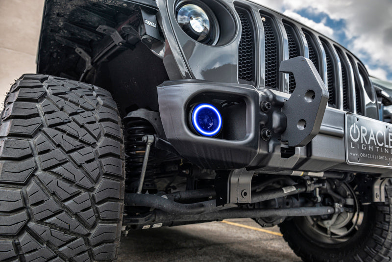 Oracle Jeep Wrangler JK/JL/JT High Performance W LED Fog Lights - Blue