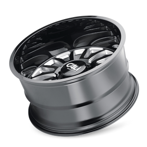 Cali Off-Road 9110 Summit 26x14 / 6x139.7 BP / -76mm Offset / 106mm Hub Gloss Black Milled Wheel
