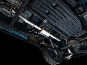 AWE 21-25 Ford F150 (14th Gen Reg Cab) Cat-Back Exhaust - 4.5in Dual Side Exit Diamond Black Tips