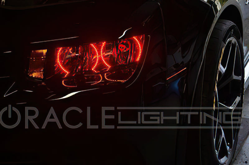 Oracle Chevy Camaro Non-RS 14-15 Dual Halo Kit Round Style - w/ Simple Controller