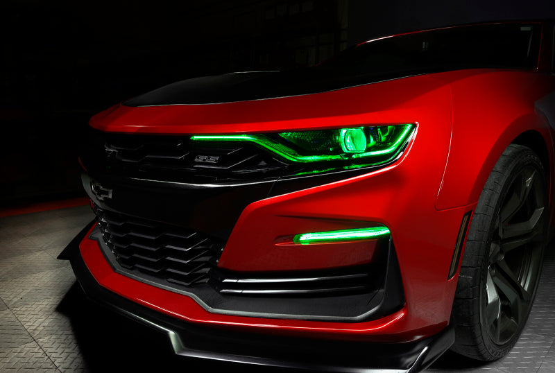 Oracle 19-21 Chevy Camaro SS/RS RGBW+A Headlight DRL Kit - ColorSHIFT w/o Controller