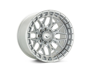 Vossen HFX-1 20x10 - 8x165.1 - ET18 - Super Deep Face - 125.1 - Silver Polished Wheel