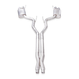 Stainless Works 2015+ Ford Shelby GT350 Redline Factory Connect X-Pipe Catback Exhaust w/Valves