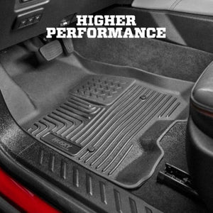 Husky Liners 2022 Nissan Frontier CC  WeatherBeater 2nd Seat Black Floor Liner