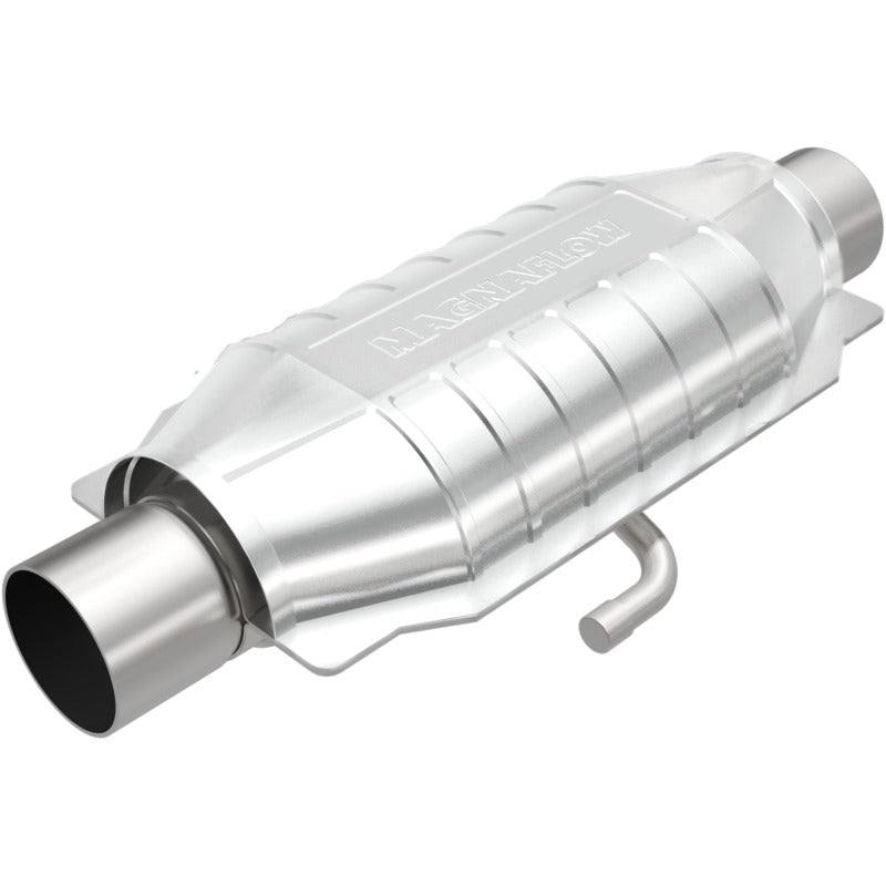 MagnaFlow Universal Catalytic Converter 2.5in ID Inlet/Outlet Center/Center Oval Rear
