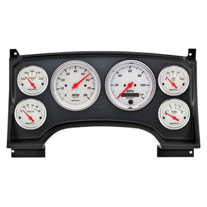Autometer Arctic White Direct Fit Dash Kit 94-97 Chevy S10 Truck (2 x 3-3/8in. / 4 x 2-1/16in.)