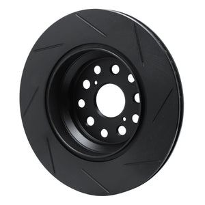R1 07-21 Lexus LS460 Rear Left Slotted Black Brake Rotor