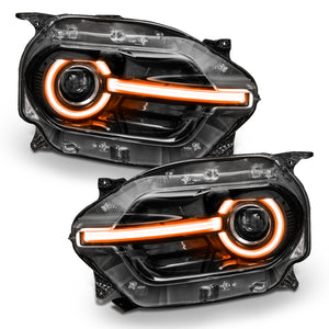 Oracle 2021 Ford Bronco Sport RGB+W Headlight DRL + Halo - ColorSHIFT w/ RF Controller