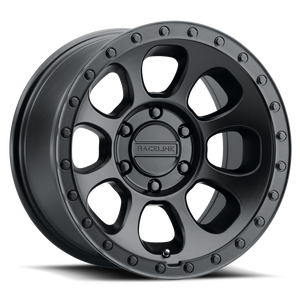 Raceline 961B Bolt 17x9in / 8x170 BP / -12mm Offset / 130.81mm Bore - Satin Black