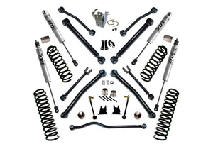 Superlift 07-18 Jeep Wrangler JK 2 Door 4in Lift Kit w/ Reflex Control Arms & Fox Shocks