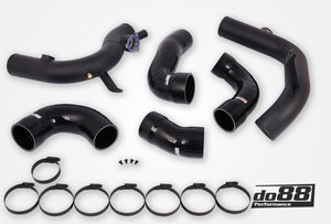 do88 VAG 2.0 TSI EA888 Gen4 (300hp+) do88 Intercooler Pressure Pipes Black Hoses