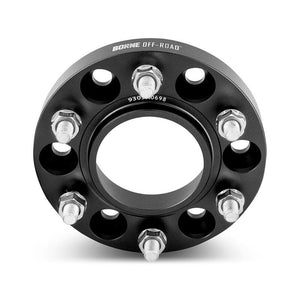 Borne Off-Road Wheel Spacers - 6x139.7 - 106 - 50mm - M12 - Black
