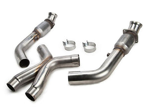 Kooks 10-15 Chevy Camaro SS/ZL1/1LE 3in x 2 1/2in Conn Off Road Pipes w/ Cats w/ Torca Connections
