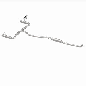 MagnaFlow 16-18 Honda Civic L4 2.0L Street Series Cat-Back Exhaust w/ Polished Tips