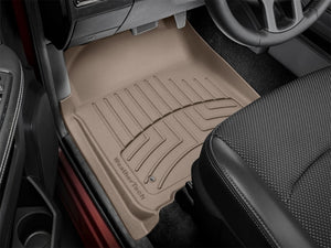 WeatherTech 12-18 Dodge Ram 1500 Crew Cab / Extended Cab Front FloorLiner HP - Tan