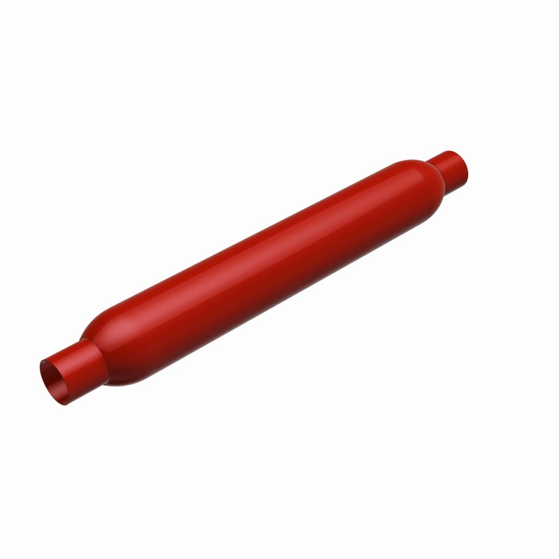 MagnaFlow Muffler Red Pack Series Glasspack 3.5 Dia 12 2.25/2.25 RP