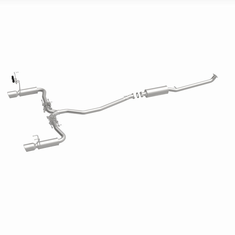 MagnaFlow 16-18 Honda Civic L4 2.0L Street Series Cat-Back Exhaust w/ Polished Tips
