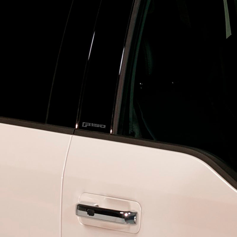 Putco 04-14 Ford F-150 Super Crew - 4pcs Black Platinum Pillar Posts Classic