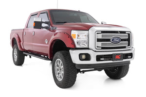 Rough Country RPT2 Running Board Crew Cab | Black | Ford F-250/F-350 Super Duty (09-16)