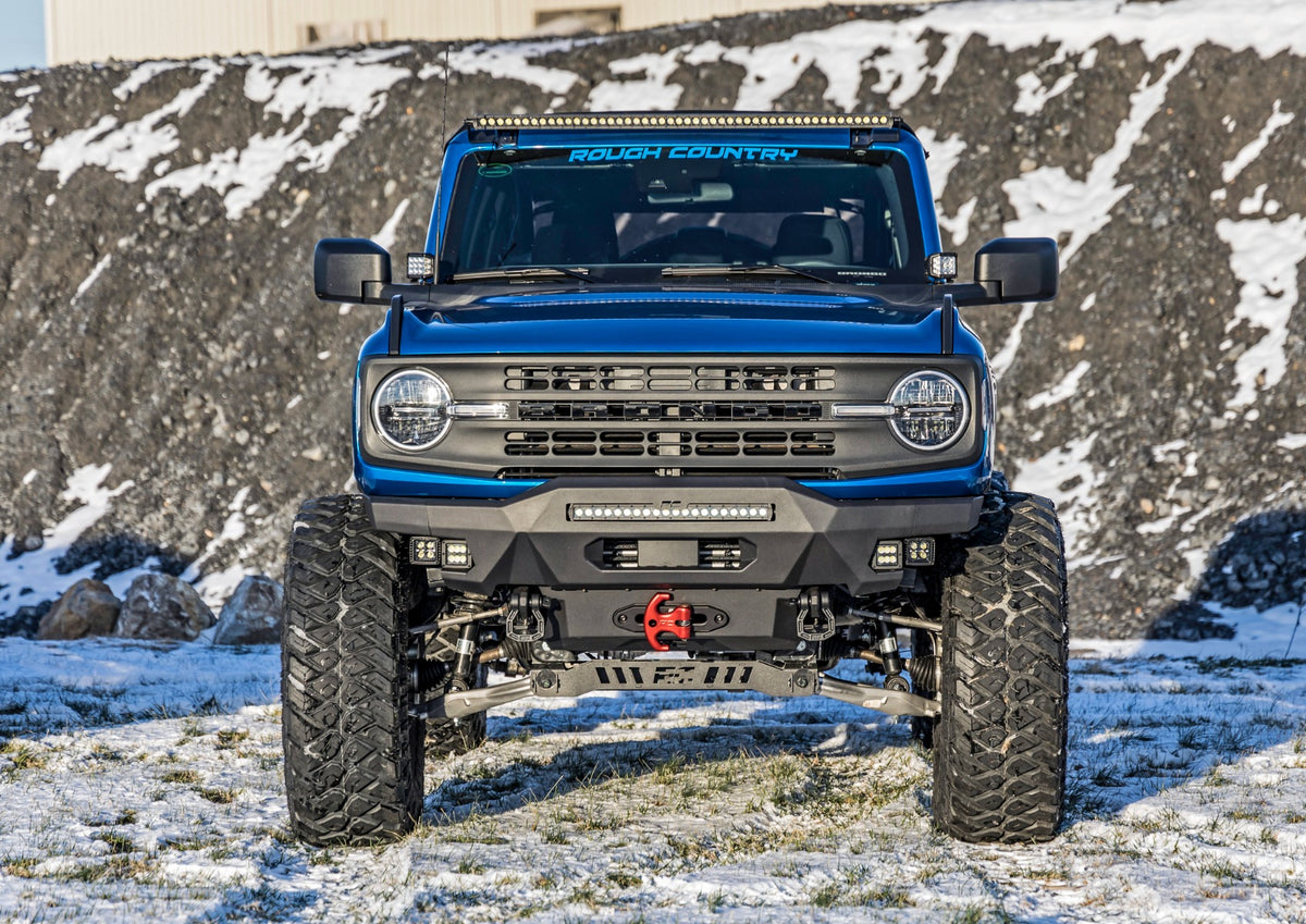 Rough Country 7 Inch Lift Kit 4-Door Base | Ford Bronco 4WD (2021-2025)