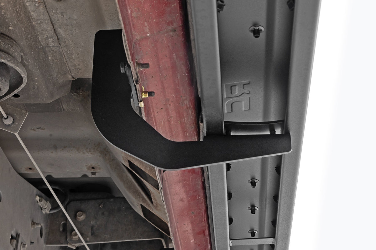Rough Country RPT2 Running Board Crew Cab | Black | Ford F-250/F-350 Super Duty (09-16)