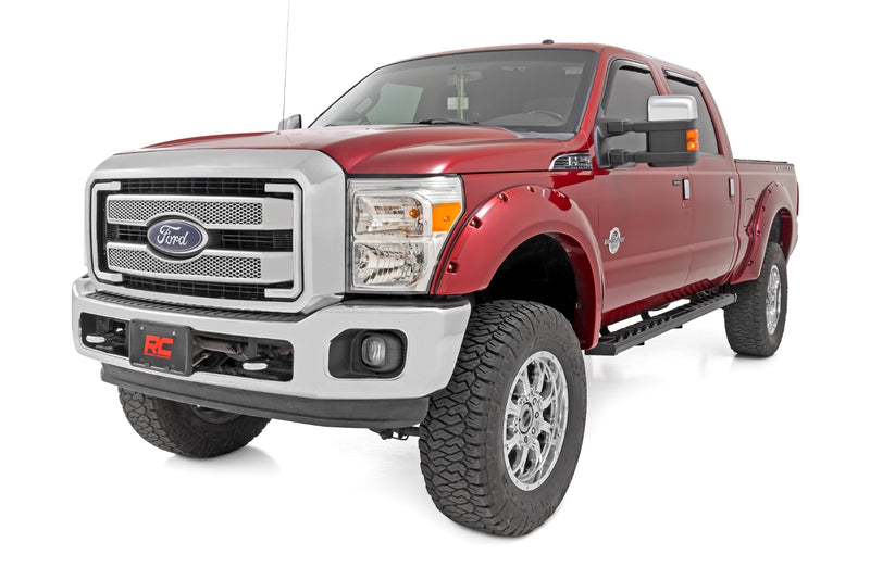 Rough Country BA2 Running Boards Side Step Bars | Ford F-250/F-350 Super Duty (99-16)