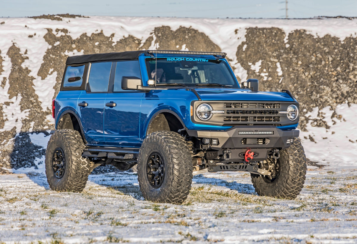 Rough Country 7 Inch Lift Kit 4-Door Base | Ford Bronco 4WD (2021-2025)