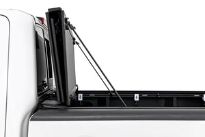 Rough Country Hard Tri-Fold Flip Up Bed Cover 5' Bed | Nissan Frontier 2WD/4WD (05-21)