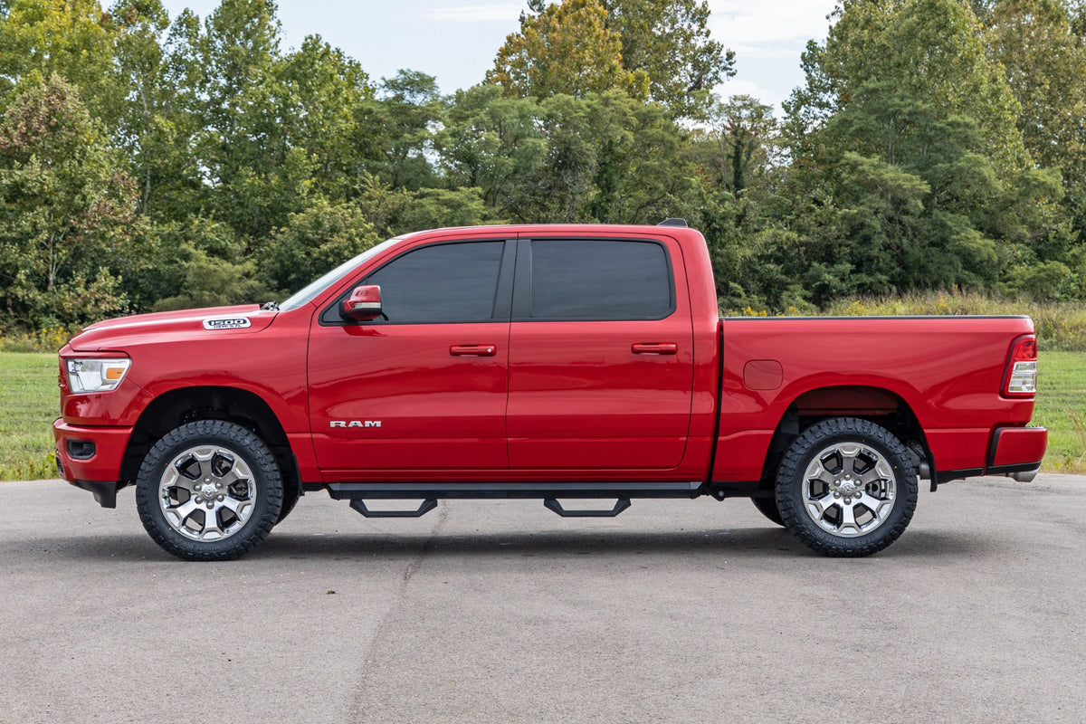 Rough Country SRX2 Adj Aluminum Step Crew Cab | Ram 1500 (19-26)/1500 TRX (21-24)