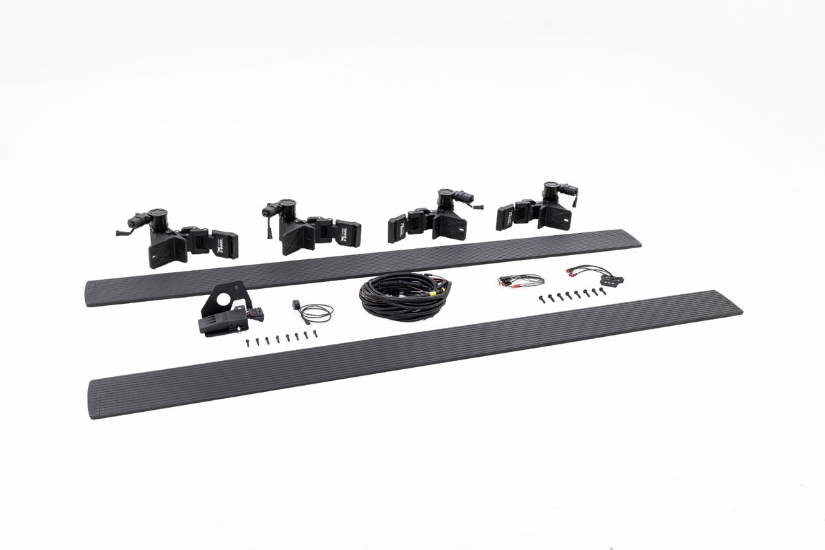 Rough Country Power Running Boards Dual Electric Motor | 4 Door | Ford Bronco 4WD (21-26)