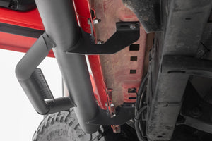 Rough Country Nerf Steps Cab Length | Crew Cab | Jeep Gladiator JT 4WD (2020-2026)