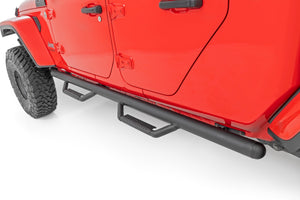 Rough Country Nerf Steps Cab Length | Crew Cab | Jeep Gladiator JT 4WD (2020-2026)