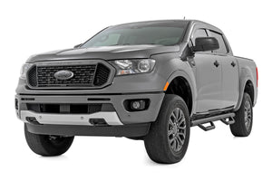 Rough Country Nerf Steps Cab Length | Crew Cab | Ford Ranger 2WD/4WD (2019-2026)