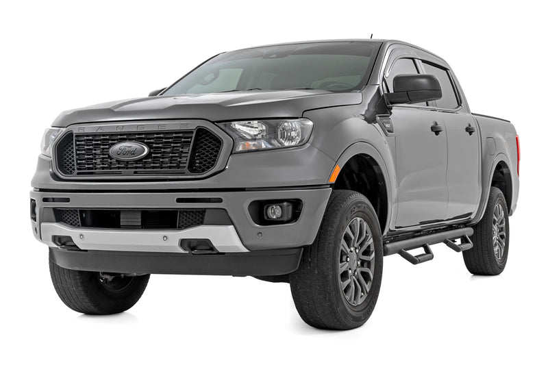 Rough Country Nerf Steps Cab Length | Crew Cab | Ford Ranger 2WD/4WD (2019-2026)