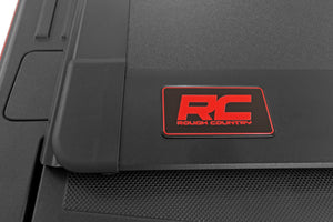 Rough Country Hard Tri-Fold Flip Up Bed Cover 6'10