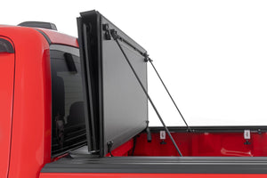 Rough Country Hard Tri-Fold Flip Up Bed Cover | Ford F-150 2WD/4WD (2015-2020)