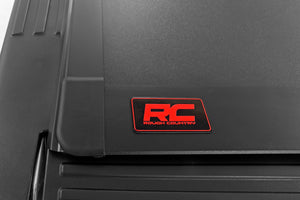 Rough Country Hard Tri-Fold Flip Up Bed Cover | Ford F-150 2WD/4WD (04-14)