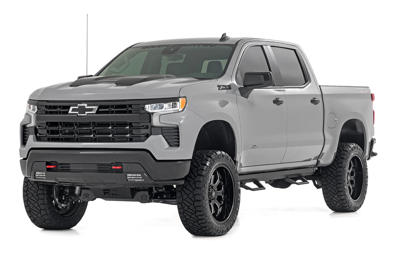 Rough Country SRL2 Adj Aluminum Step Crew Cab | Chevy/GMC 1500/2500HD (19-26)