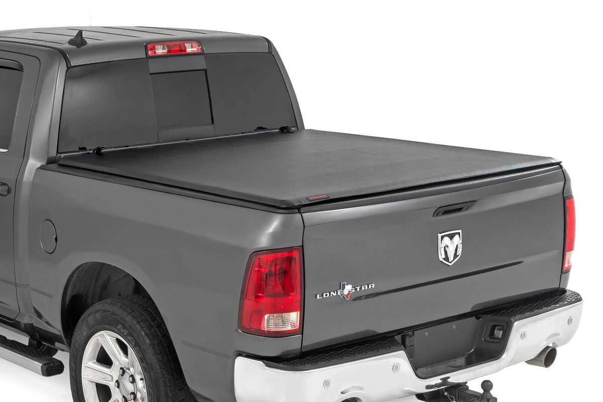Rough Country Soft Roll Up Bed Cover | Ram 1500 (10-18)/2500 (10-26)