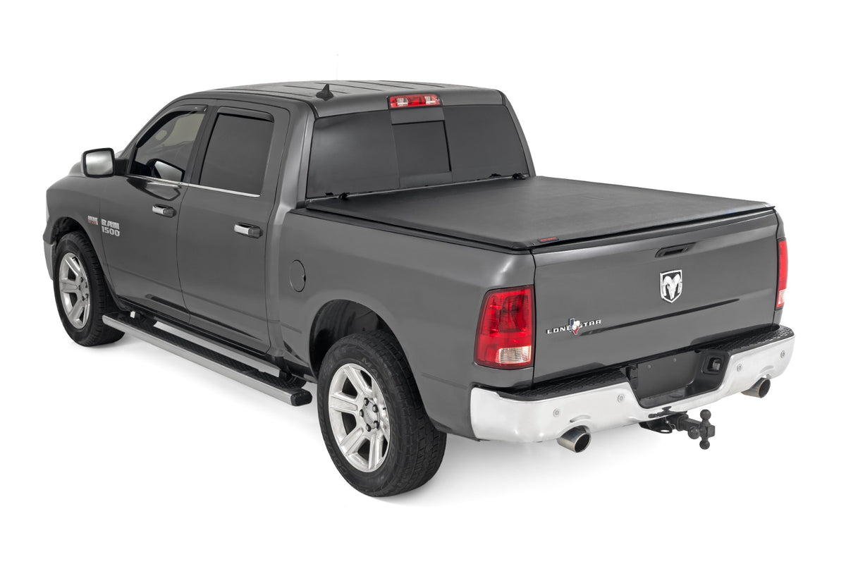 Rough Country Soft Roll Up Bed Cover | Ram 1500 (10-18)/2500 (10-26)
