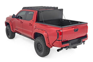 Rough Country Hard Tri-Fold Flip Up Bed Cover | Toyota Tacoma 2WD/4WD (2024-2026)