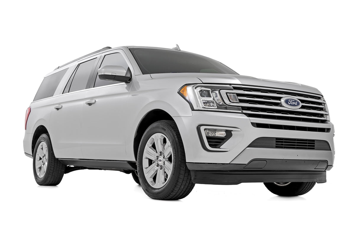 Rough Country Power Running Boards Dual Electric Motor | Ford Expedition 2WD/4WD (18-26)