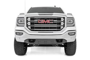 Rough Country 7 Inch Stamped Steel LCA Lift Kit Forged UCA | Bracket | Chevy/GMC 1500 (16-18)