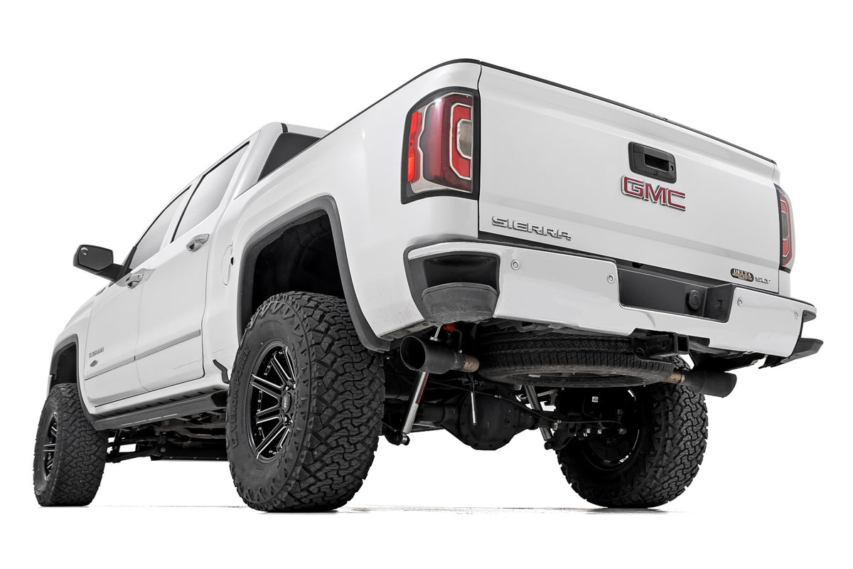 Rough Country 7 Inch Stamped Steel LCA Lift Kit Forged UCA | Bracket | Chevy/GMC 1500 (16-18)