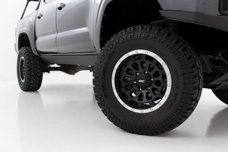 Rough Country Power Running Boards Dual Electric Motor | Double Cab | Toyota Tacoma (05-23)