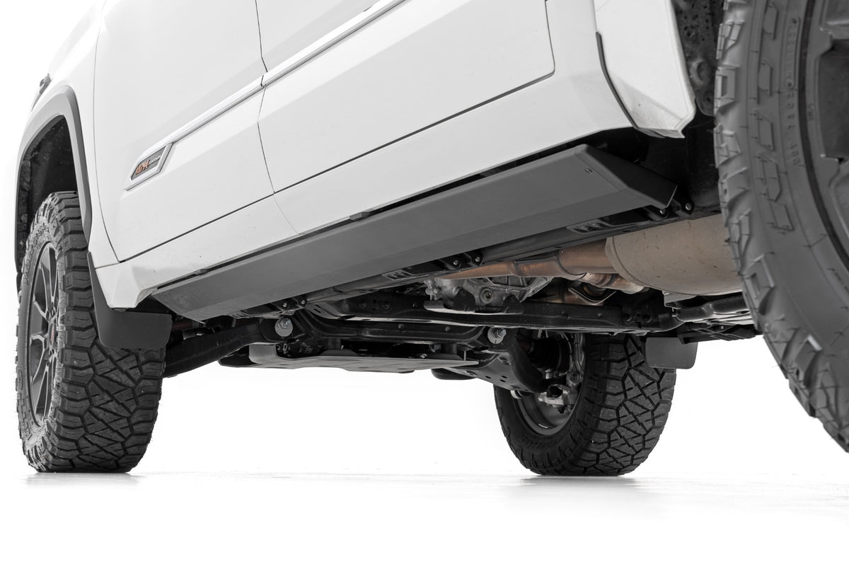 Rough Country Power Running Boards Dual Electric Motor | CrewMax | Toyota Tundra (22-26)